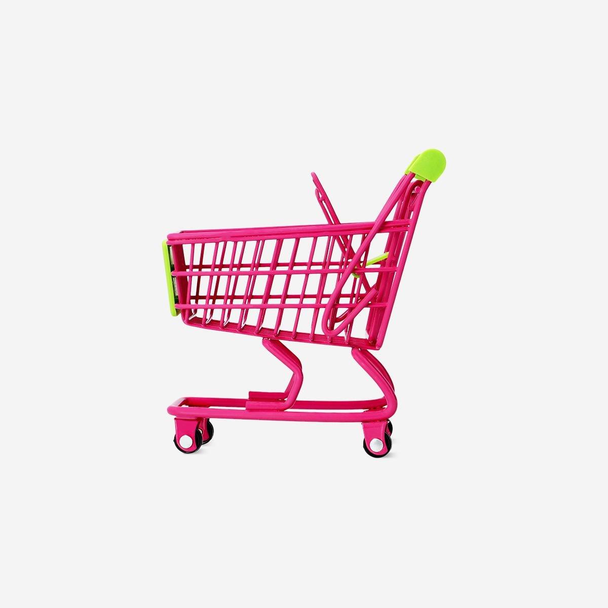 Multicolour Mini Shopping Cart