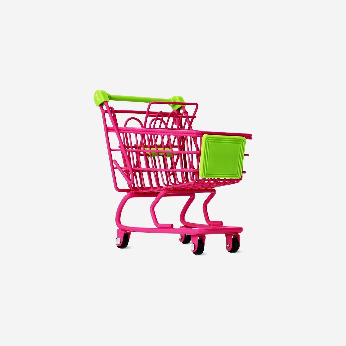 Multicolour Mini Shopping Cart