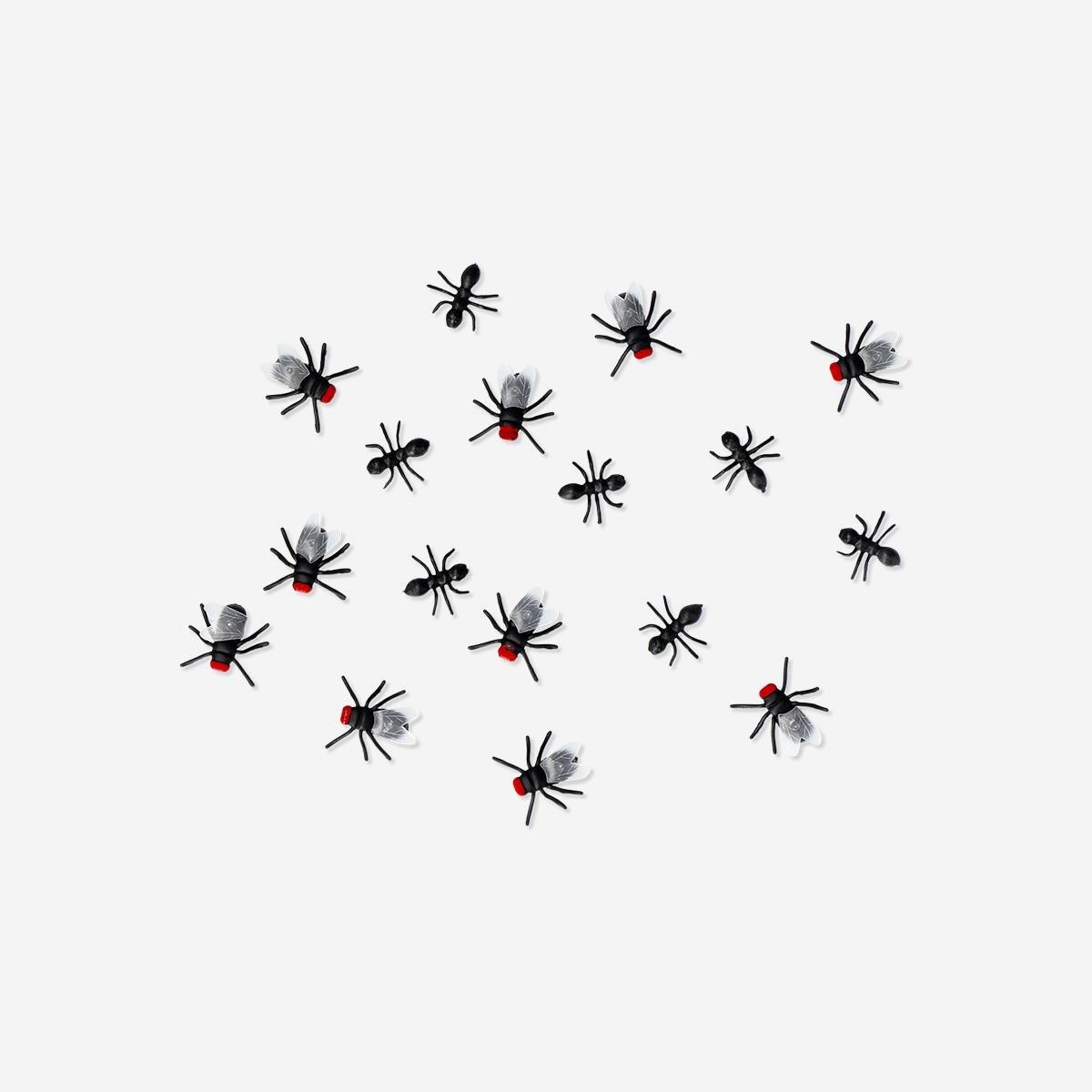 Black Creepy Crawlies In A Box