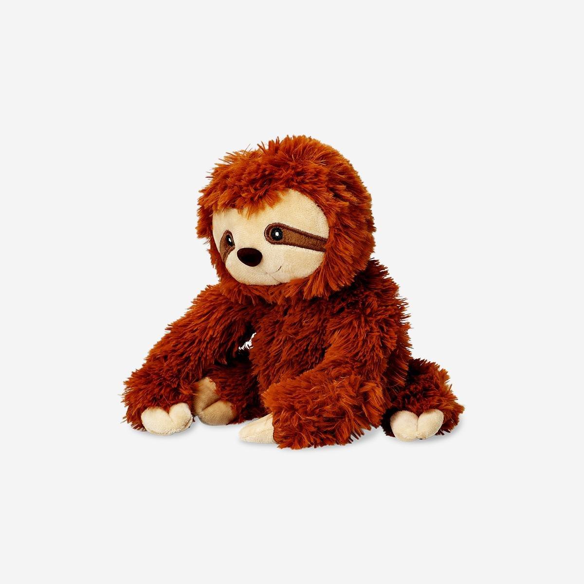Brown Heatable Plush Sloth