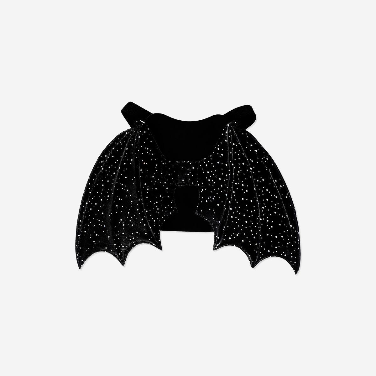 Black Pet Costume - Bat Wings