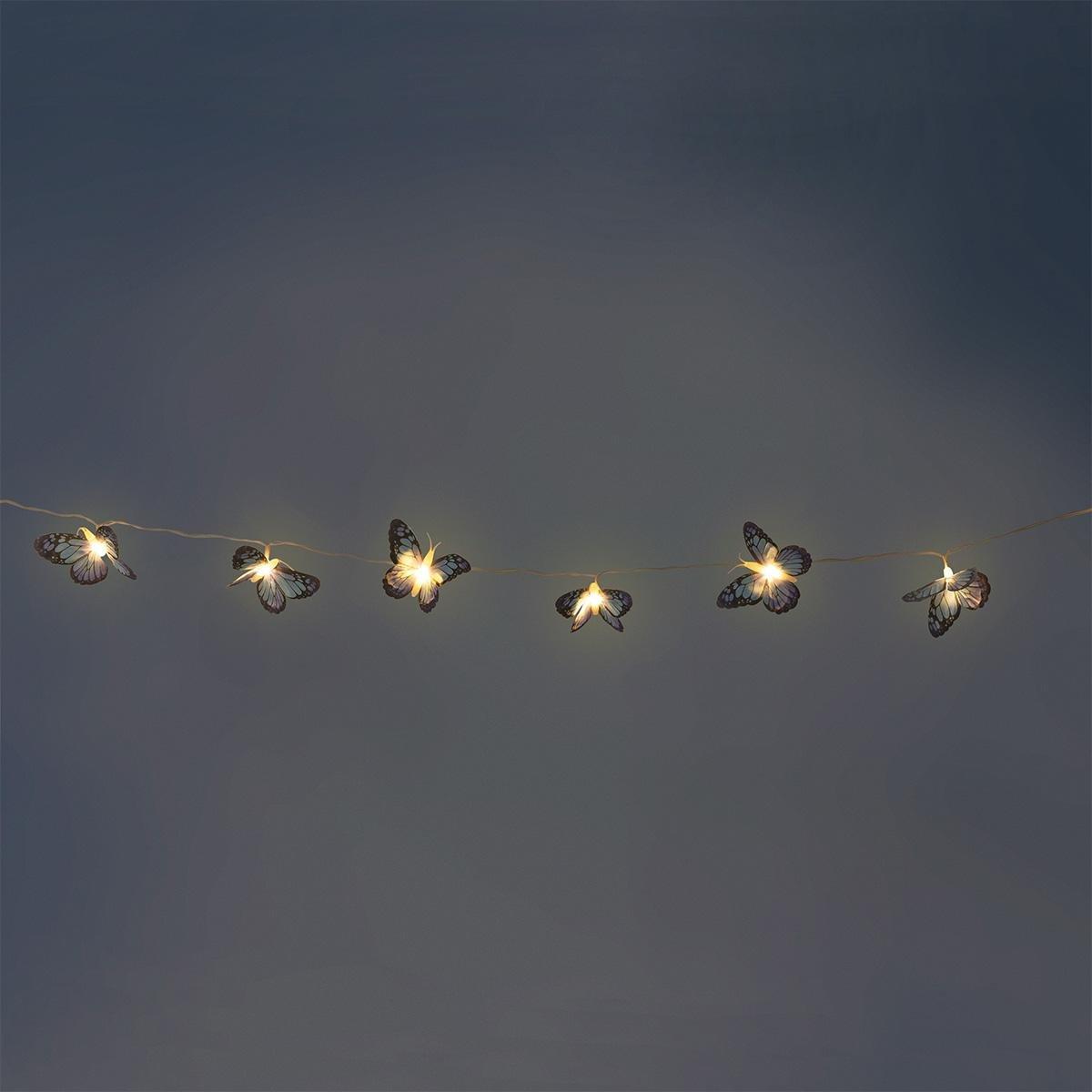 Multicolour String Lights - Butterflies
