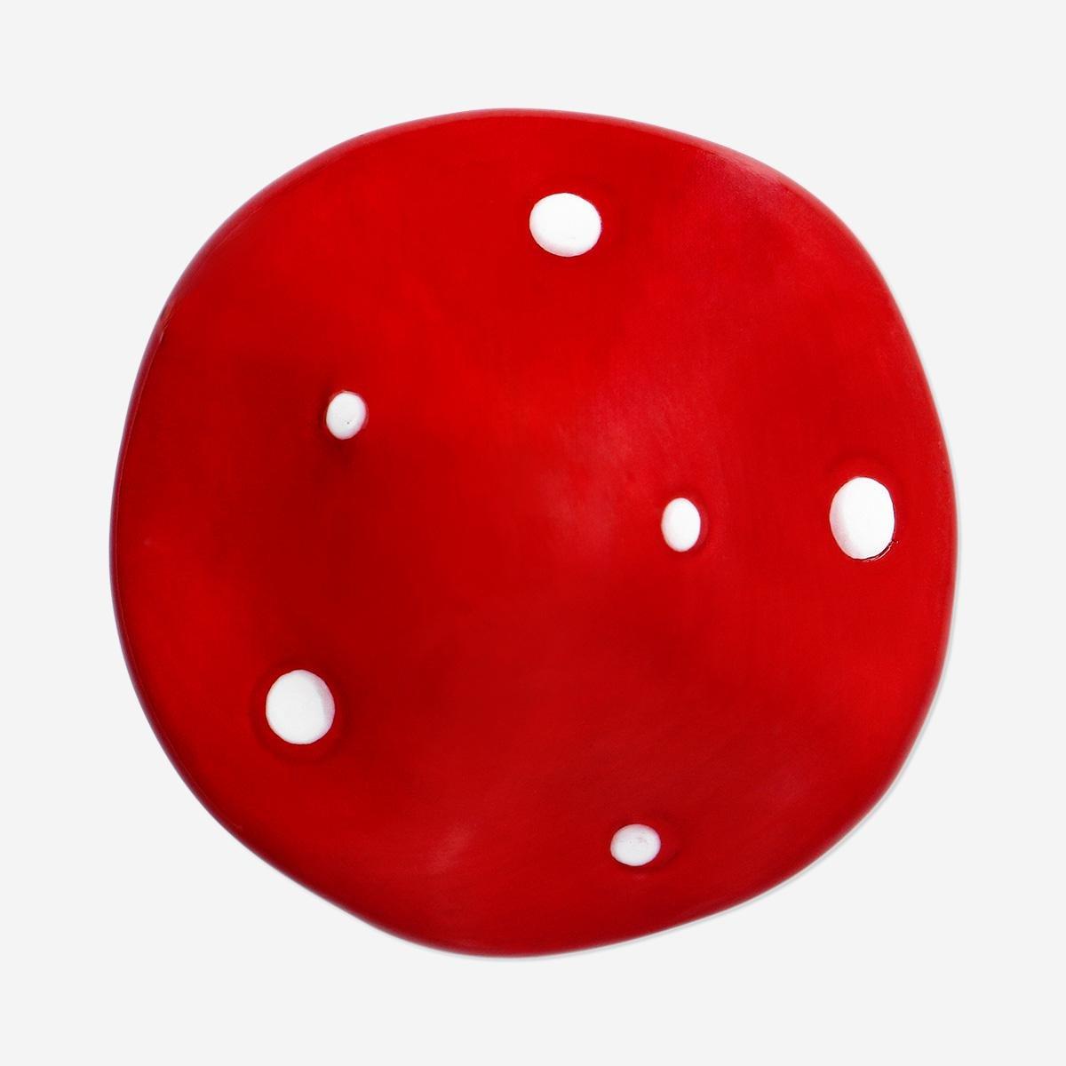 Multicolour Decorative Red Mushroom - 10 Cm