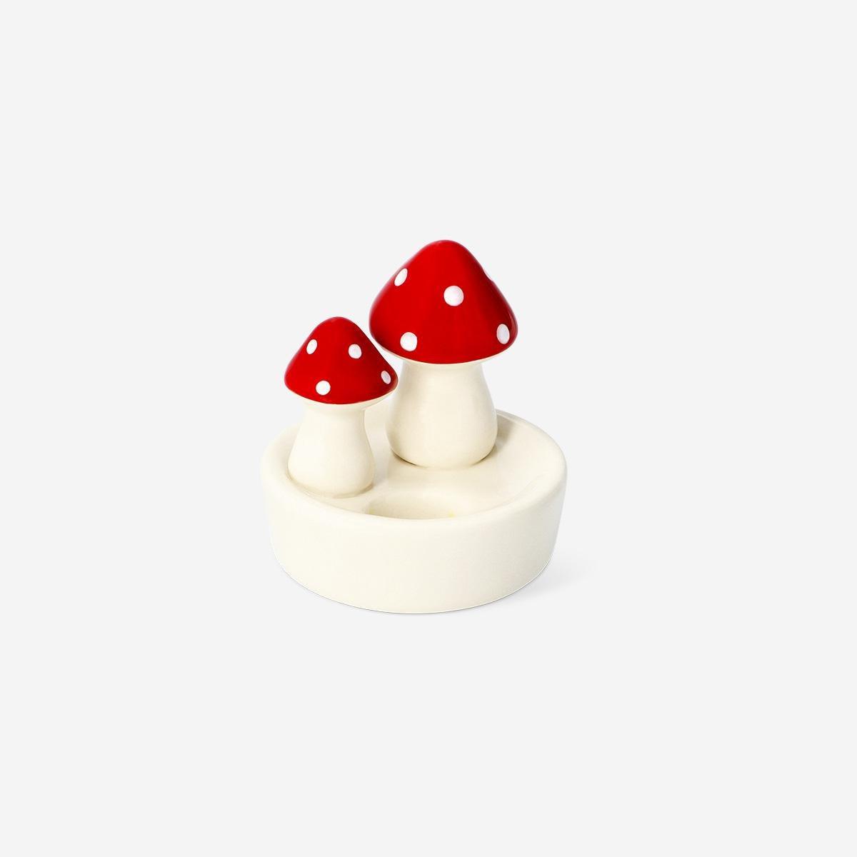Multicolour Mushroom Candle Holder