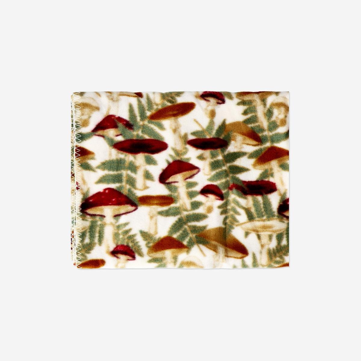 Multicolour Blanket With Fall Print - 130X180 Cm