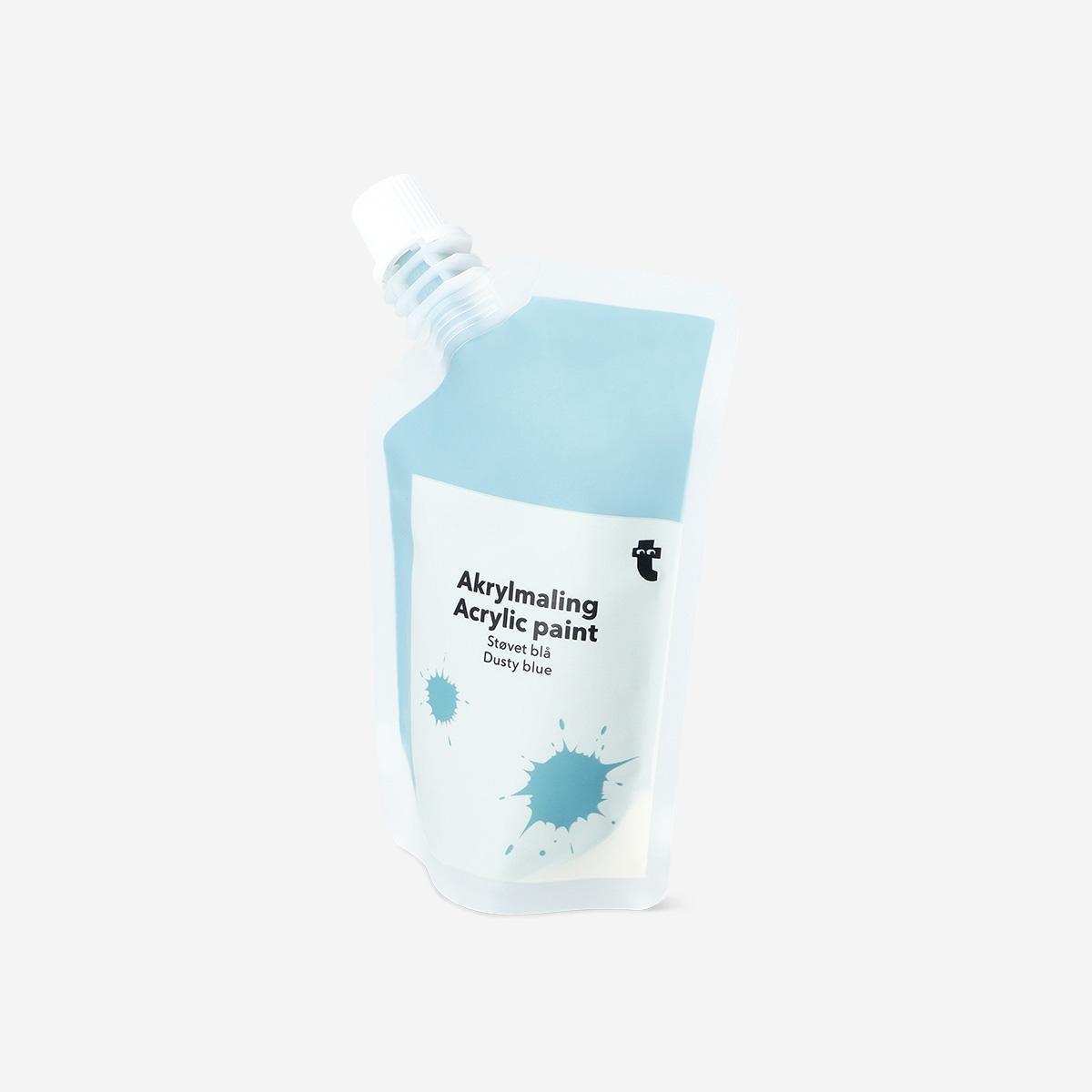 Blue Dusty Blue Acrylic Paint - 80 Ml