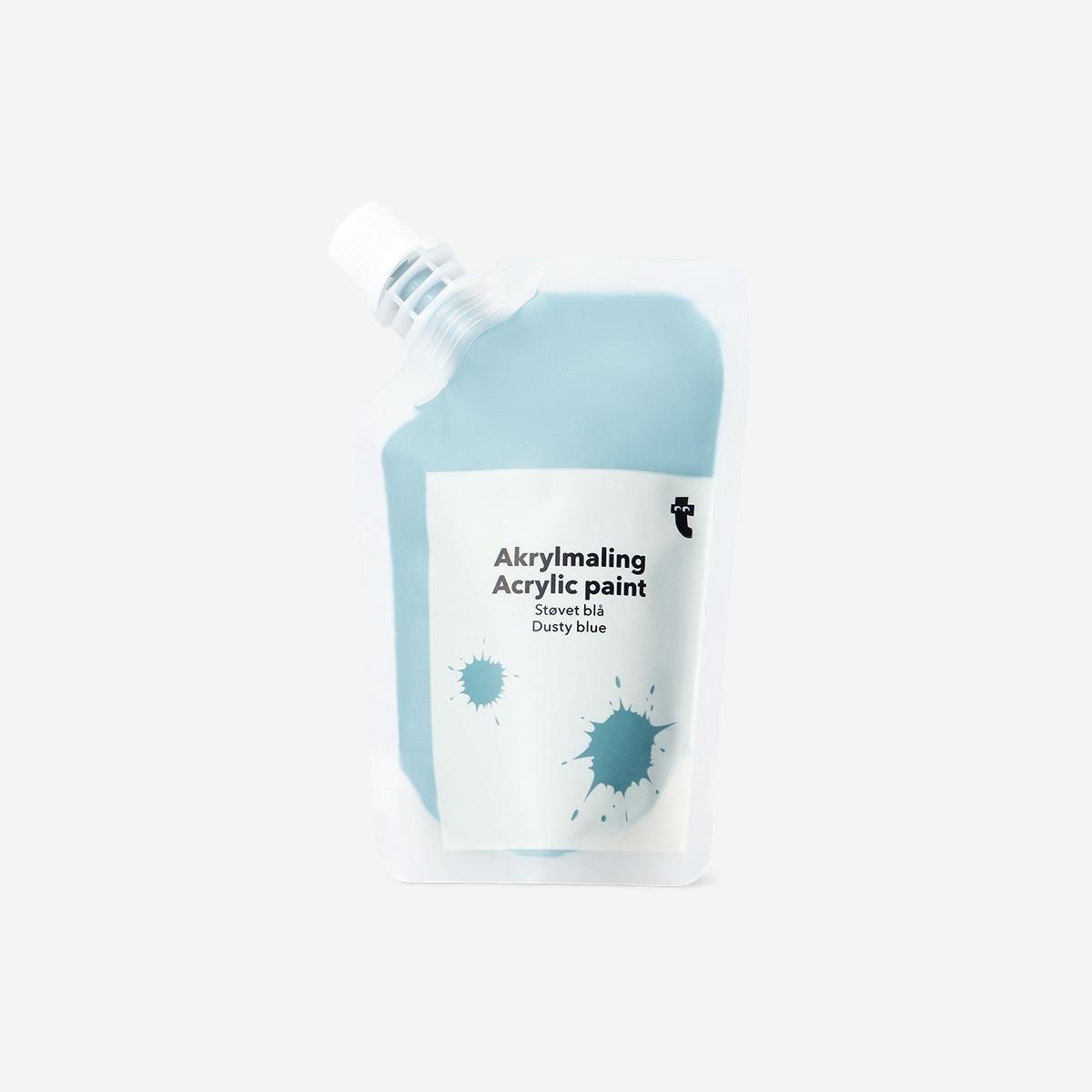 Blue Dusty Blue Acrylic Paint - 80 Ml