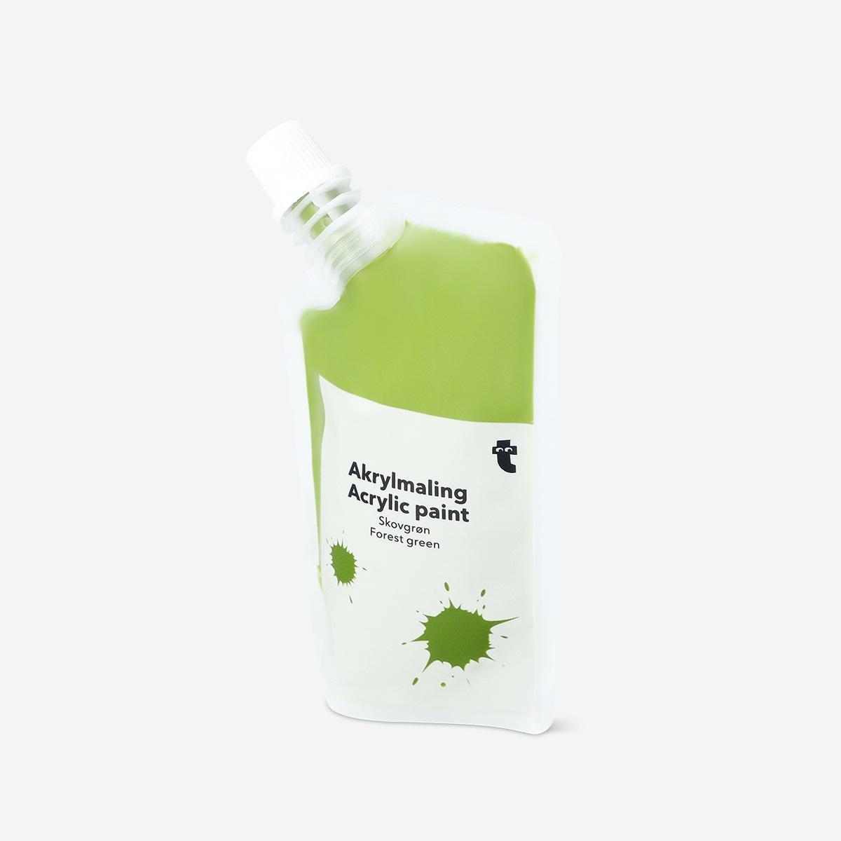 Green Forest Green Acrylic Paint - 80 Ml