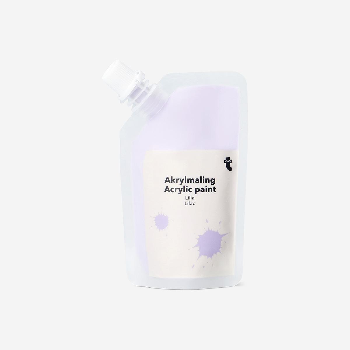 Purple Lilac Acrylic Paint - 80 Ml