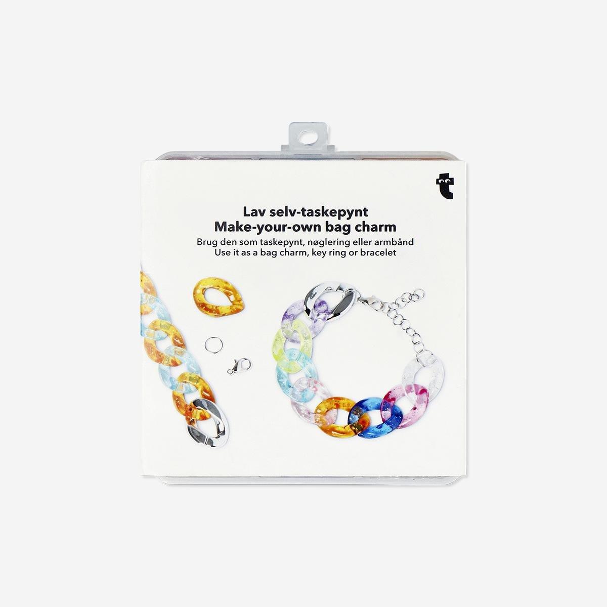 Multicolour Diy Bag Charm