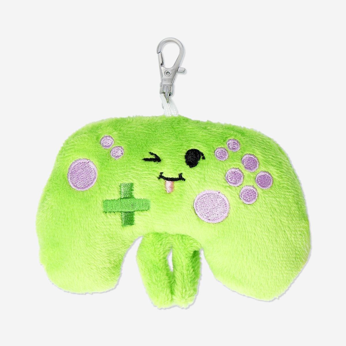Green Soft Toy - Game Console With Keychain