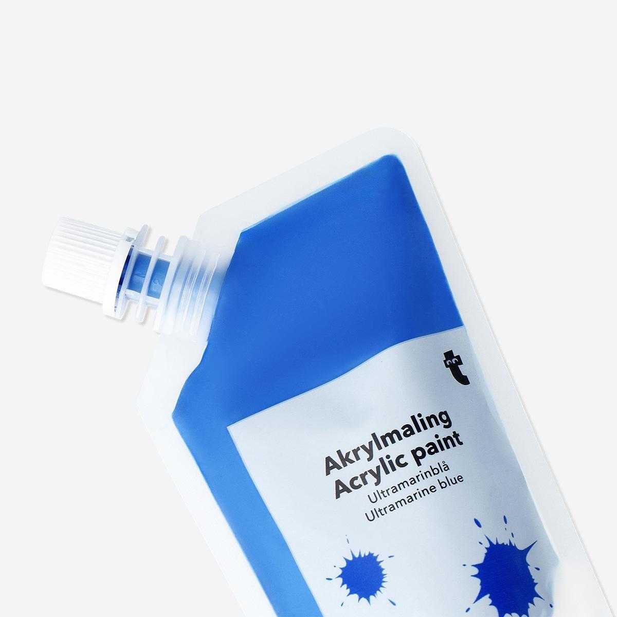 Blue Marine Blue Acrylic Paint - 80 Ml