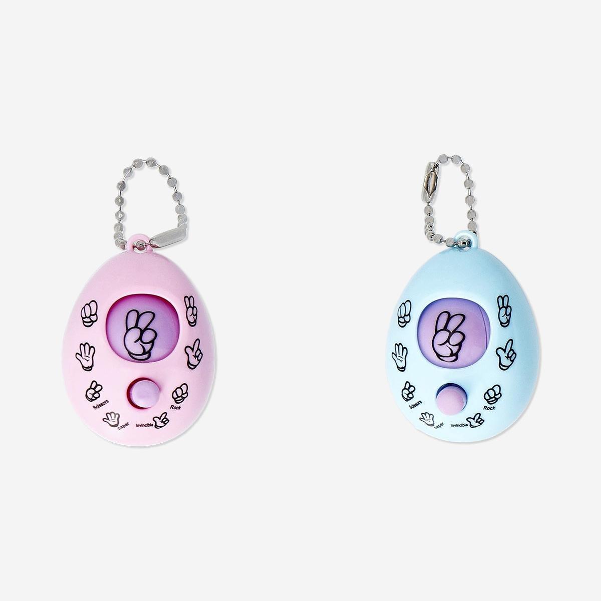 Multicolour Digital Rock, Paper, Scissors Game - 2 Pcs