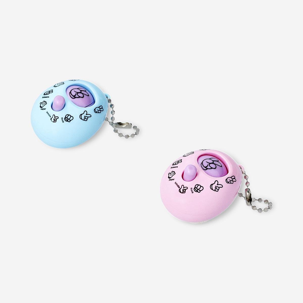 Multicolour Digital Rock, Paper, Scissors Game - 2 Pcs