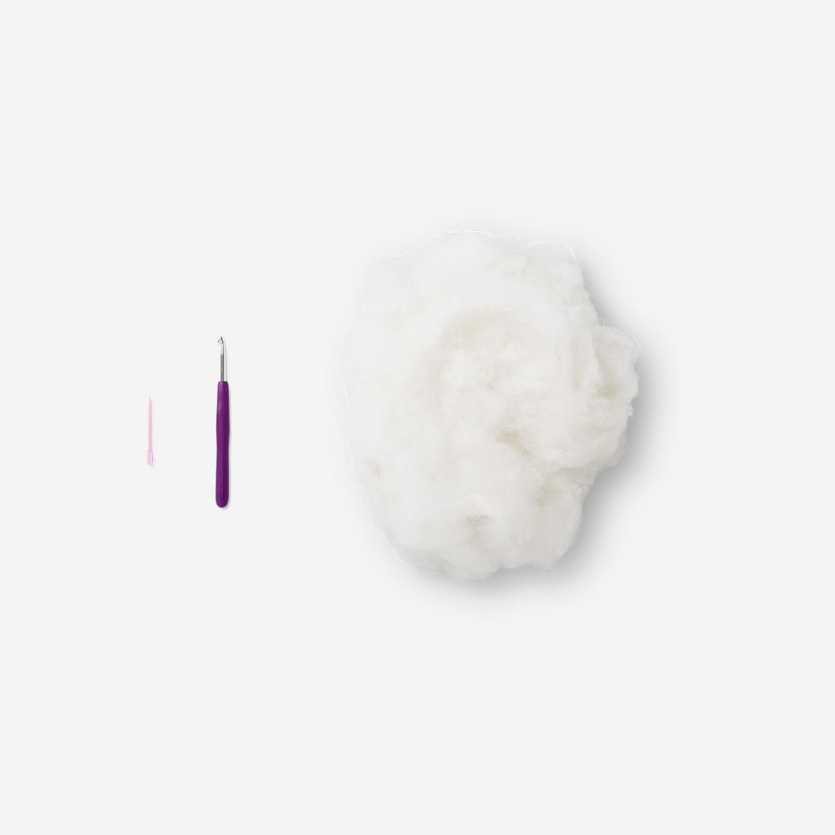 Multicolour Diy Crochet Mushroom