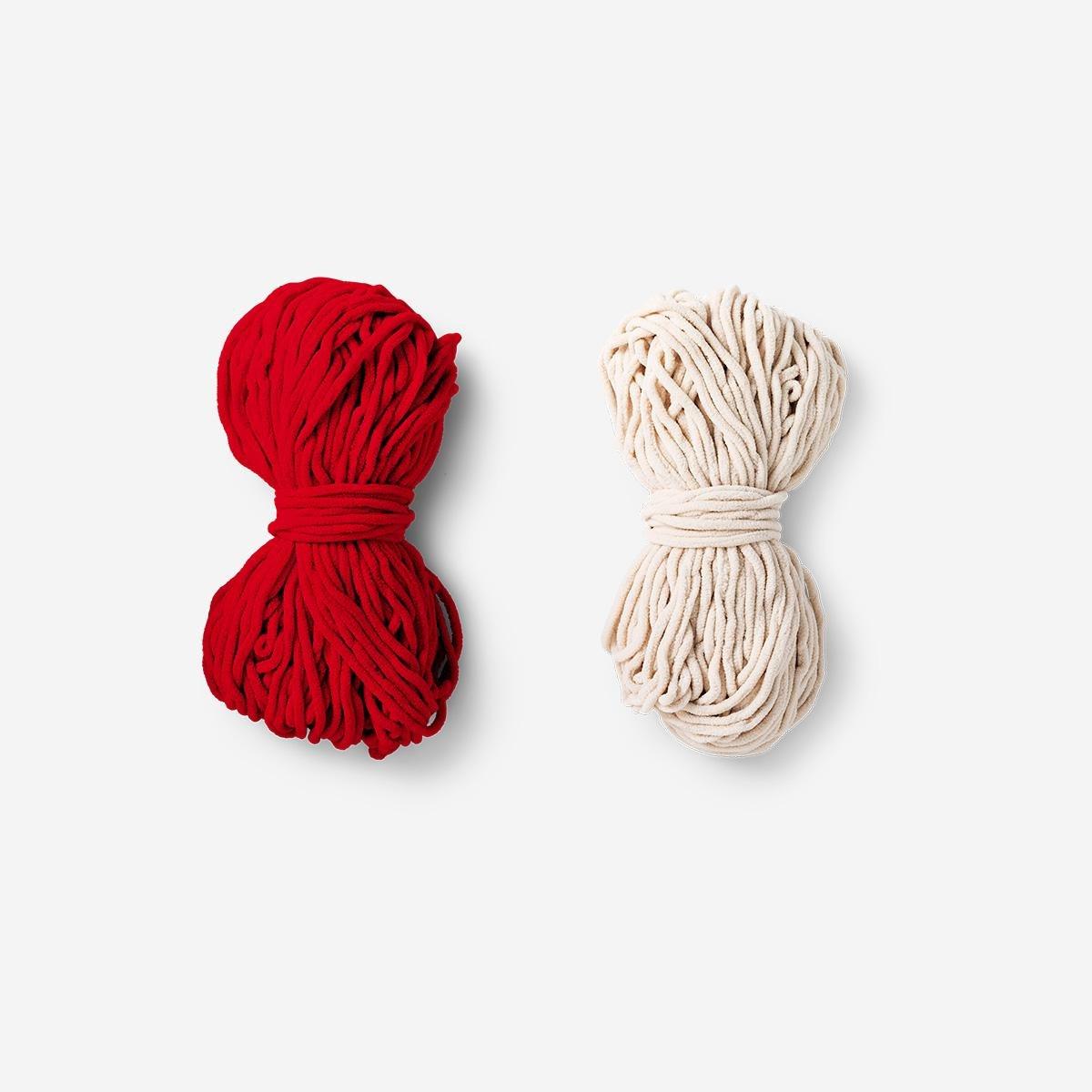 Multicolour Diy Crochet Mushroom