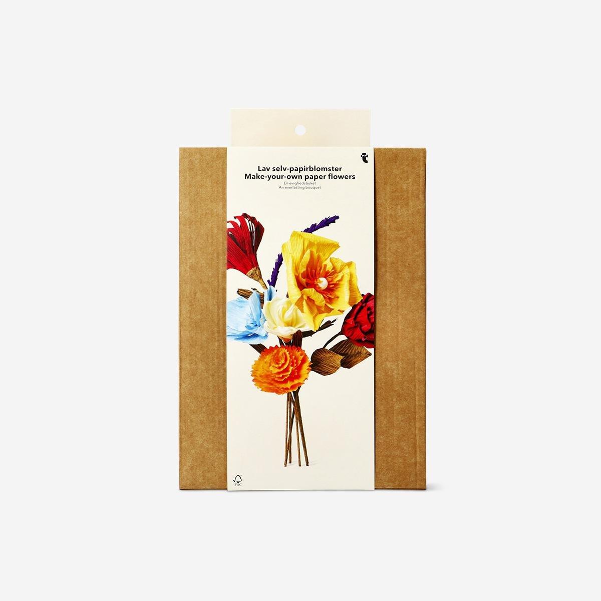 Multicolour Diy Paper Flowers
