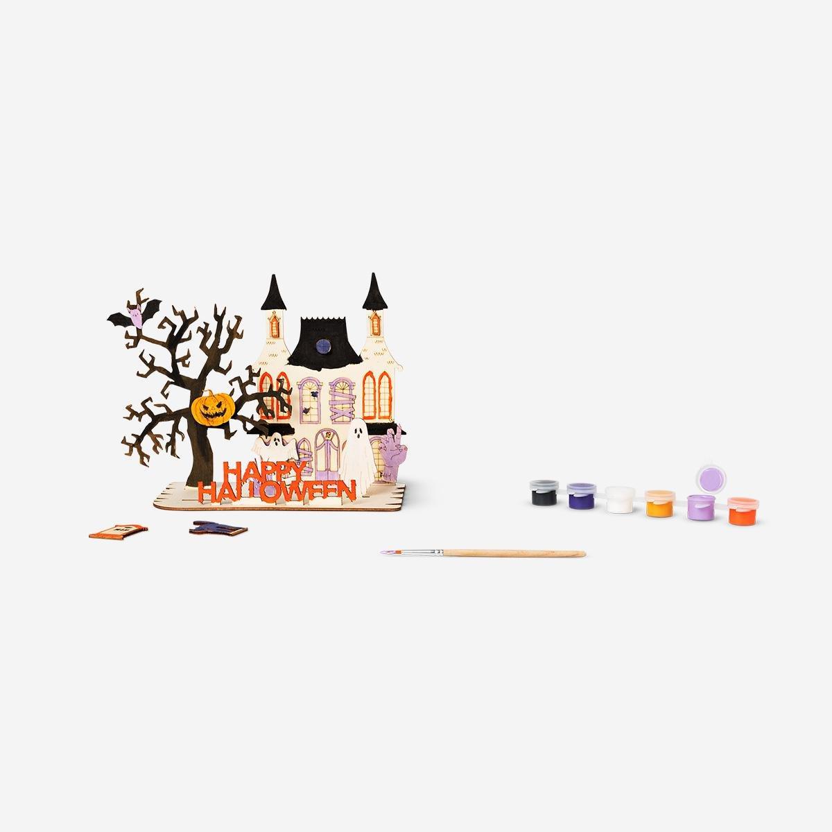 Multicolour Diy Haunted House - 18 Cm