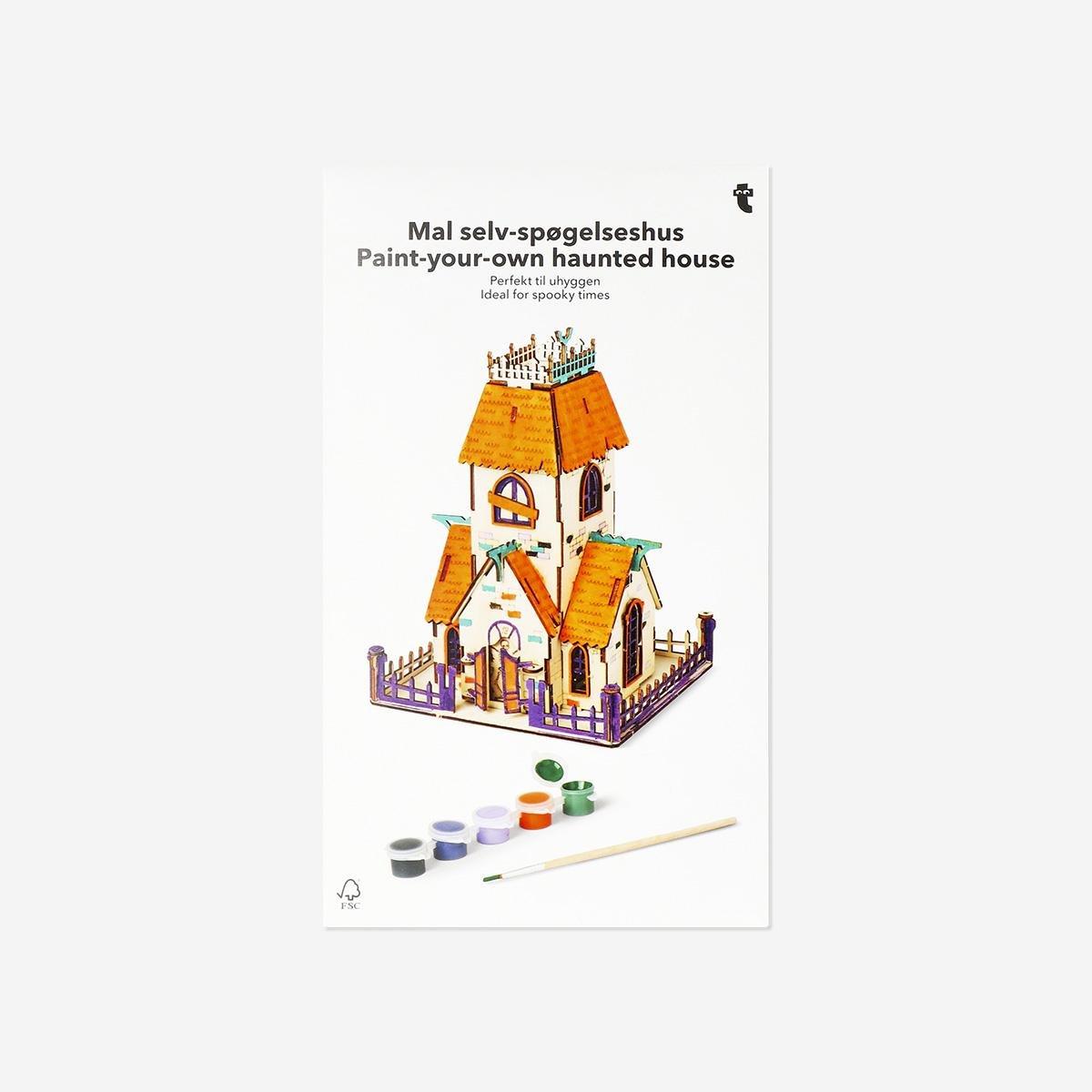 Multicolour Diy Haunted House - 19 Cm