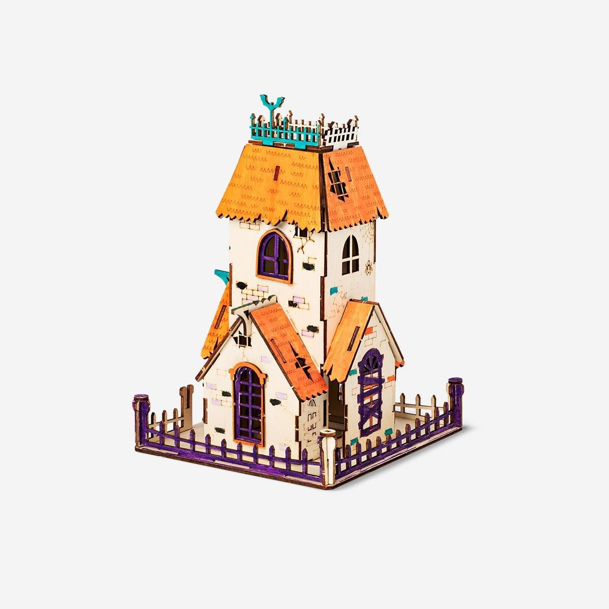 Multicolour Diy Haunted House - 19 Cm