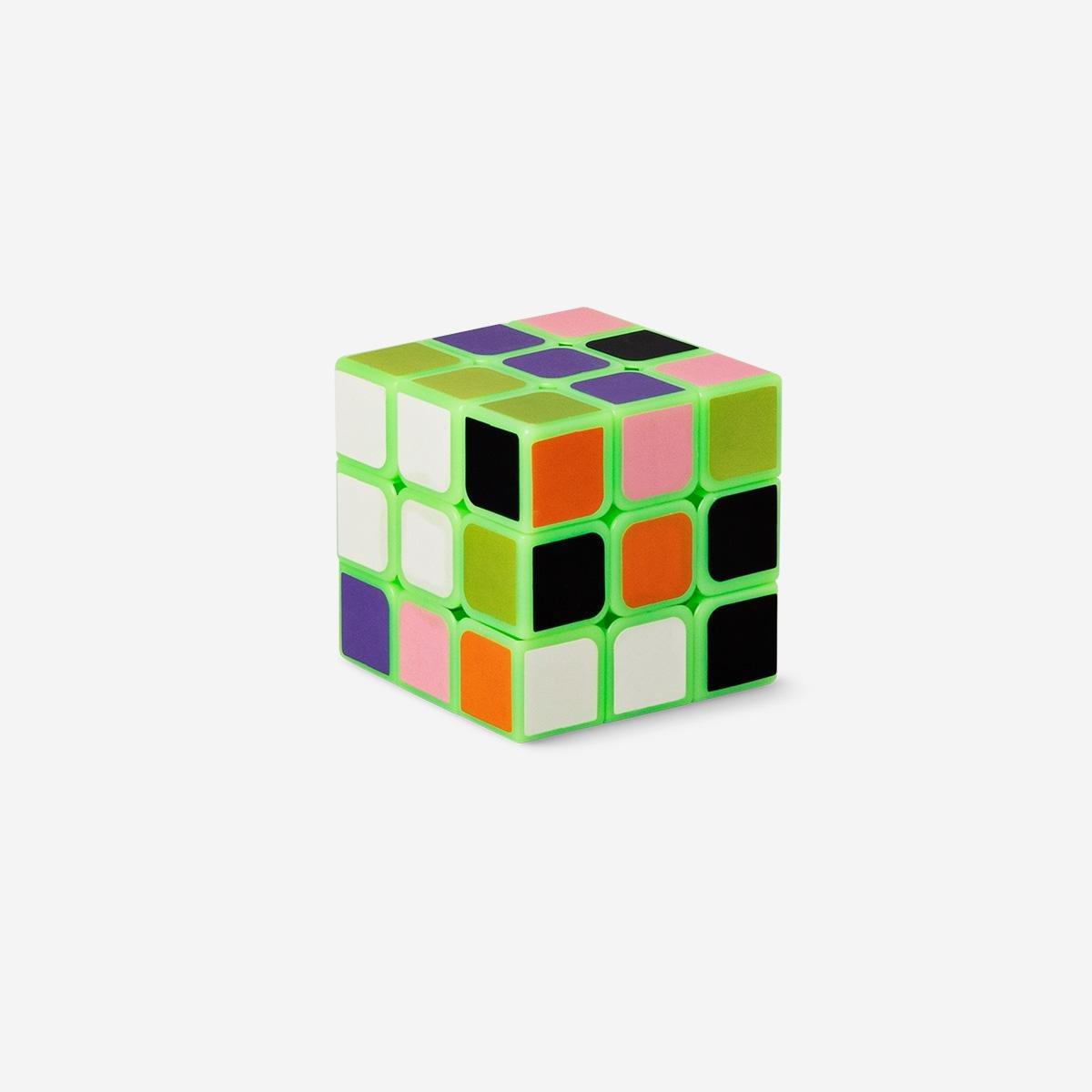 Multicolour Glow In The Dark Iq Cube