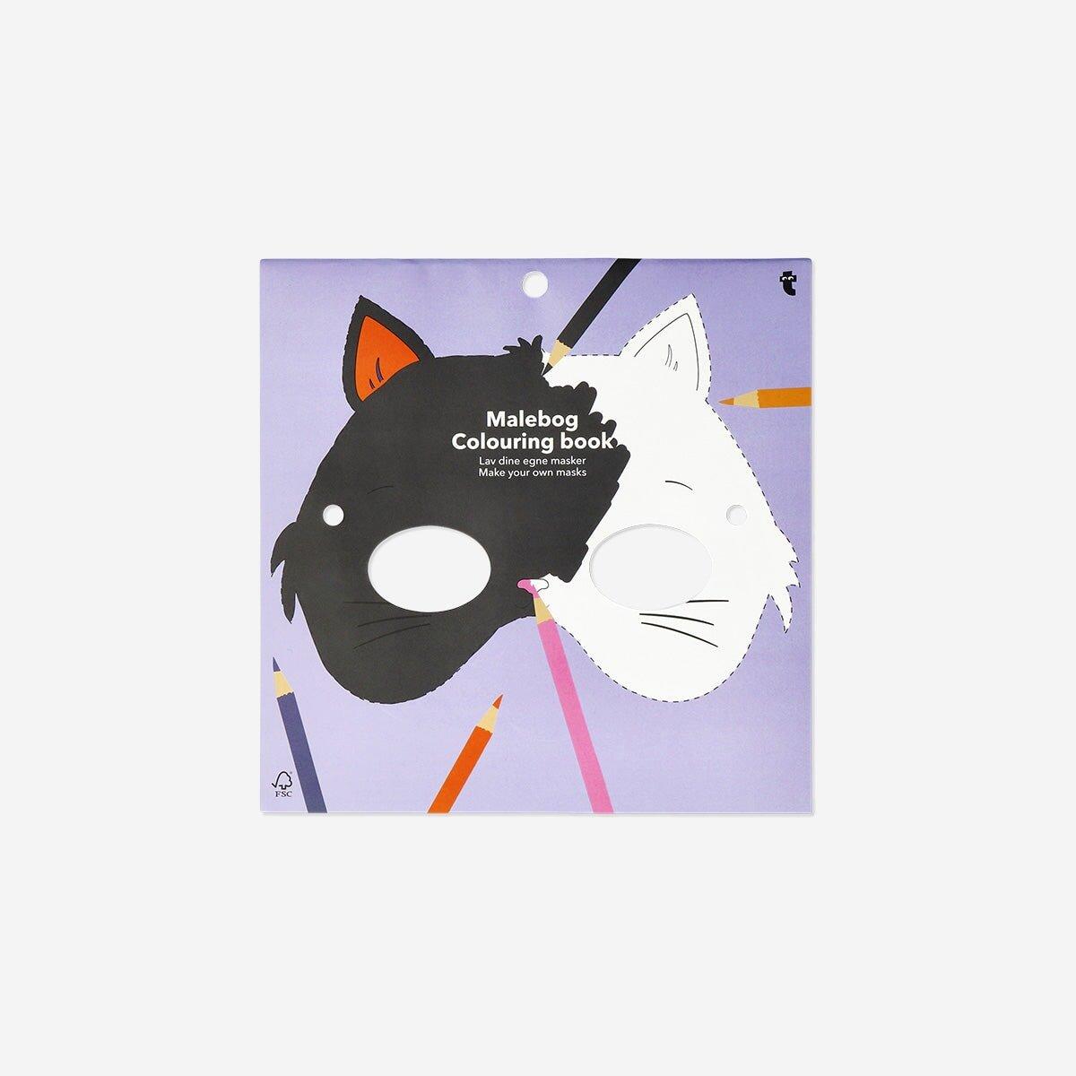 Multicolour Create Your Own Halloween Mask