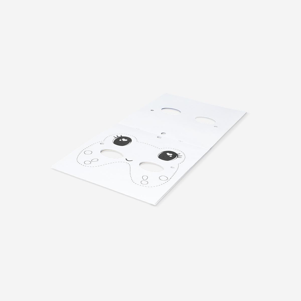 Multicolour Create Your Own Halloween Mask