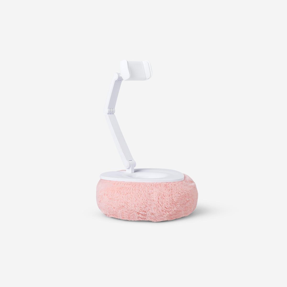 Pink Adjustable Smartphone Stand And Bowl