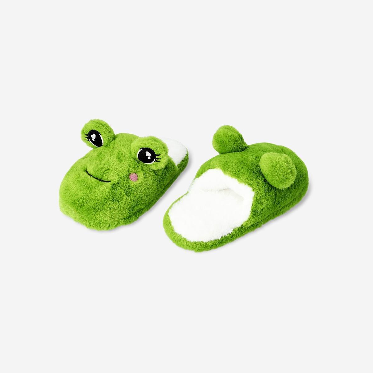 Green Frog Slippers - Size 40/41