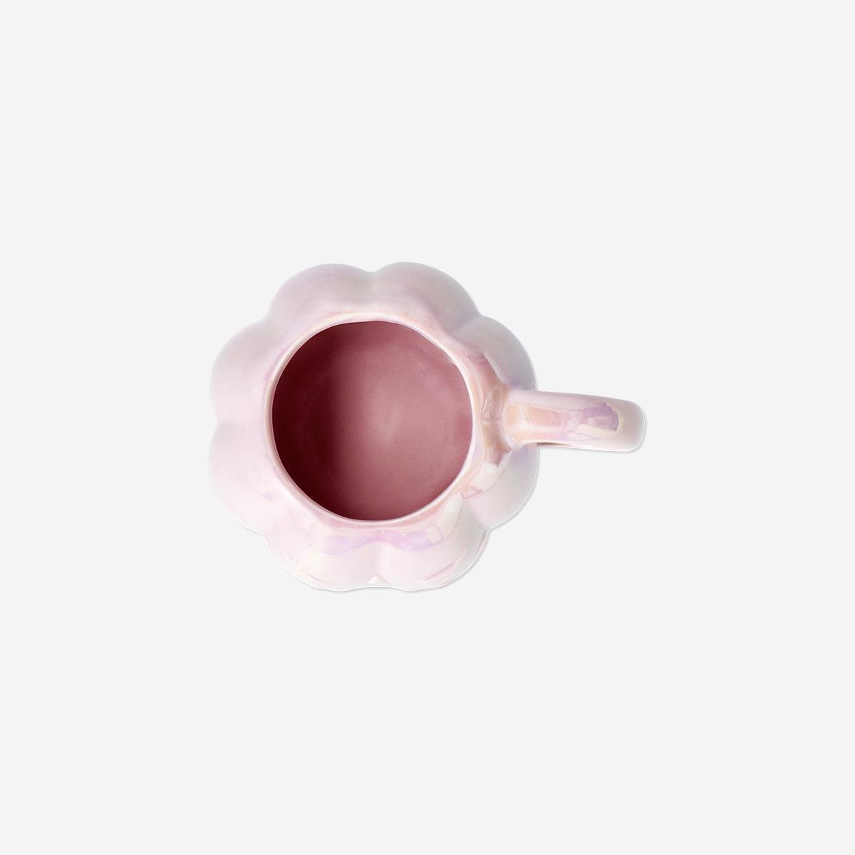 Multicolour Iridescent Pumpkin Mug - 330 Ml