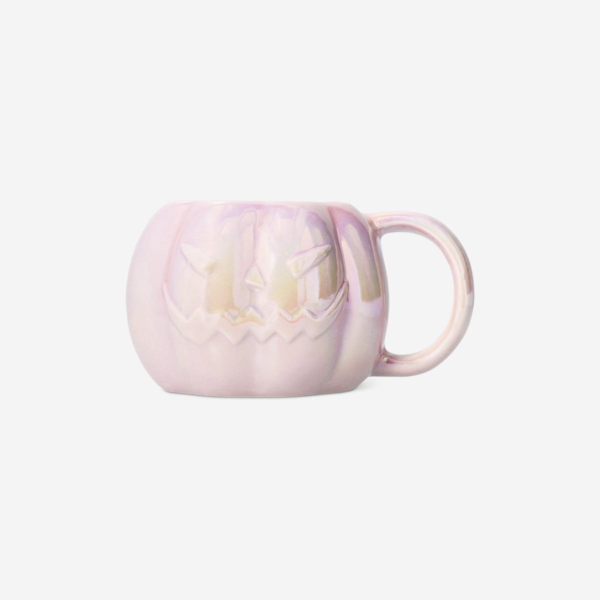 Multicolour Iridescent Pumpkin Mug - 330 Ml