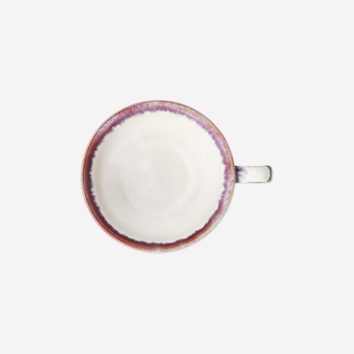 Multicolour Mug With Running Glaze - 200 Ml