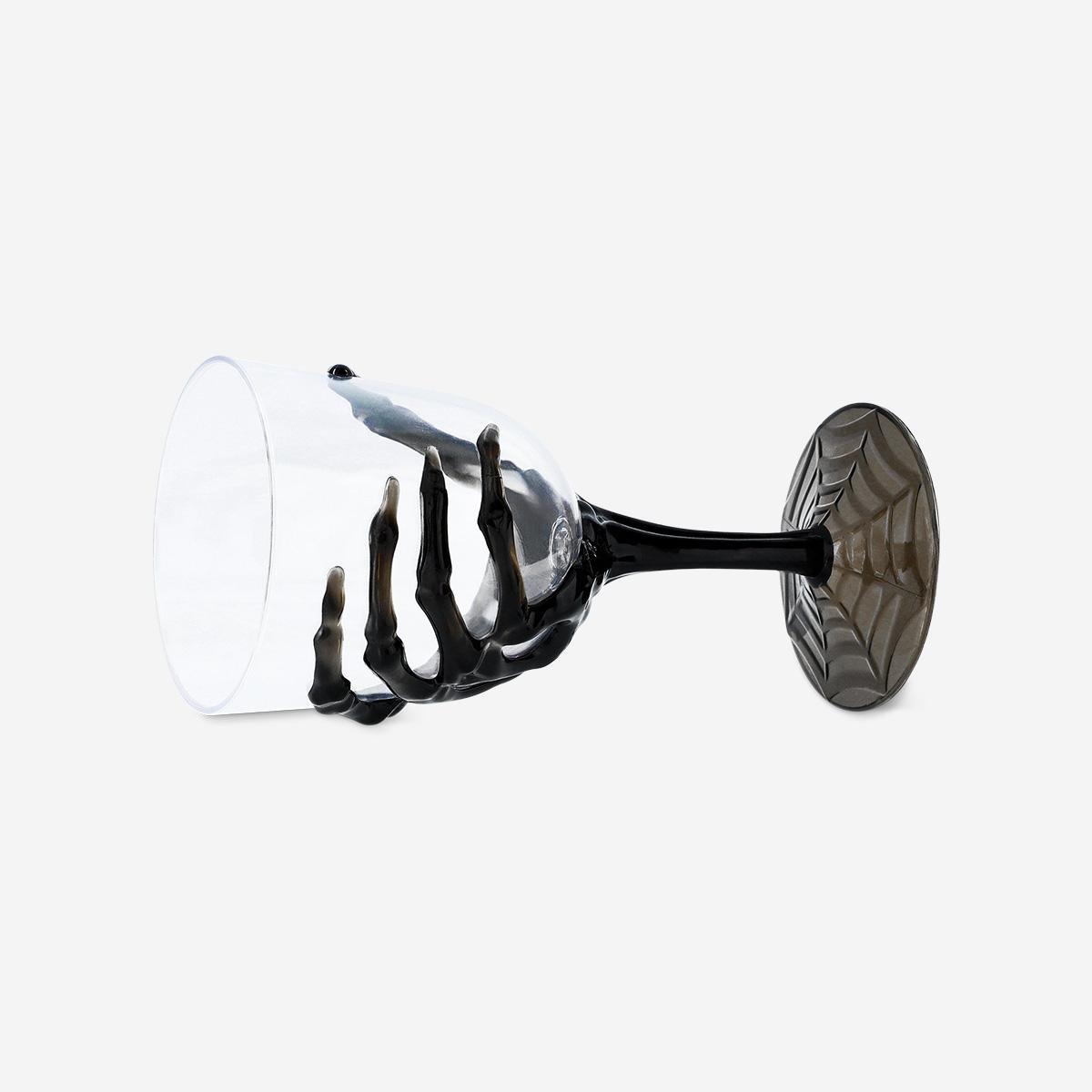 Black Skeleton Hand Cup - 350 Ml