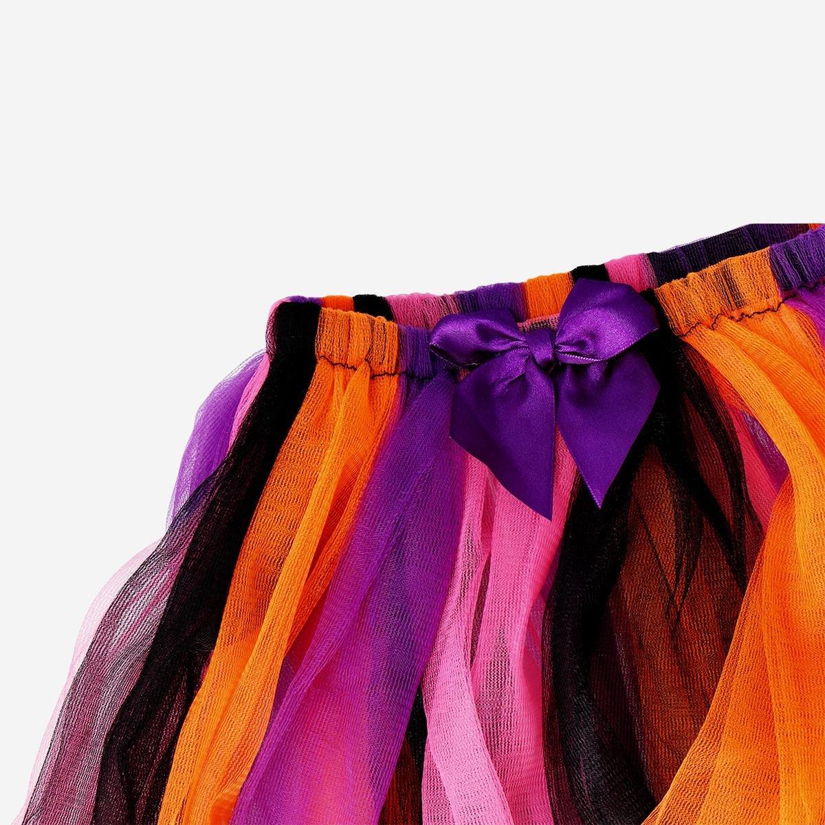 Multicolour Tulle Skirt For Kids - 4 To 8 Years