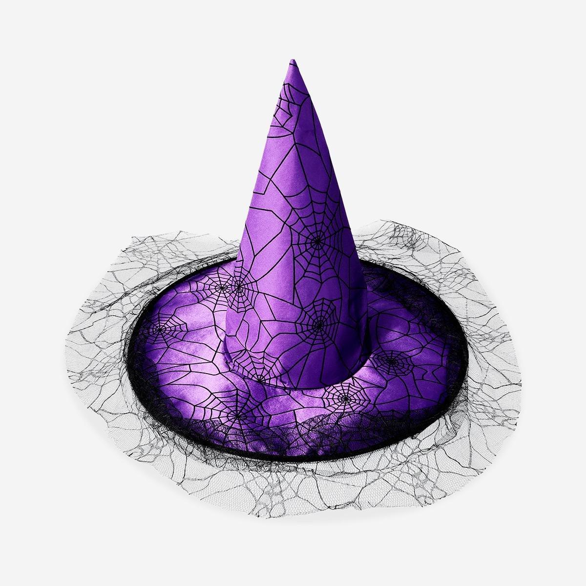 Purple Witch's Hat - For Adults