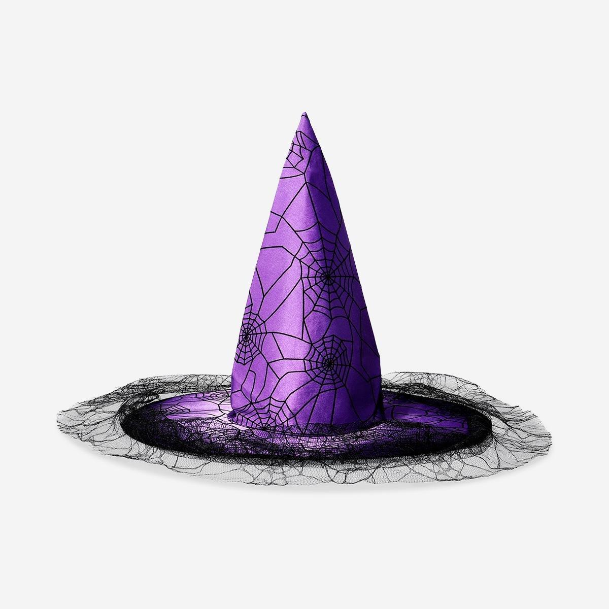 Purple Witch's Hat - For Adults