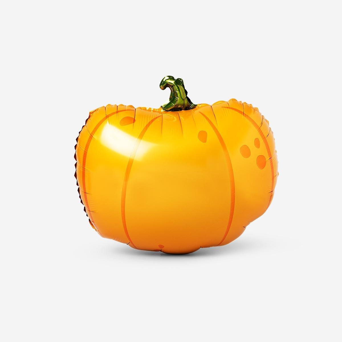 Orange Pumpkin Foil Balloon - 37 Cm