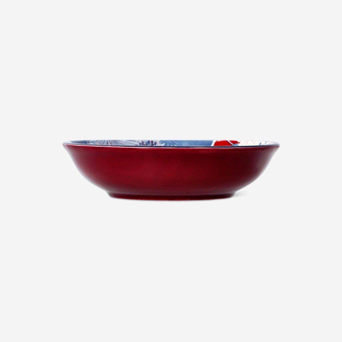 Multicolour Bowl Low Flower Print