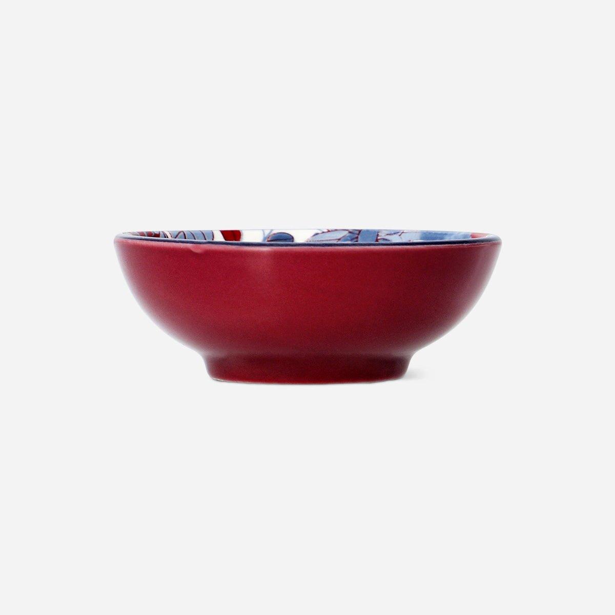 Multicolour Bowl Mini With Flower Print