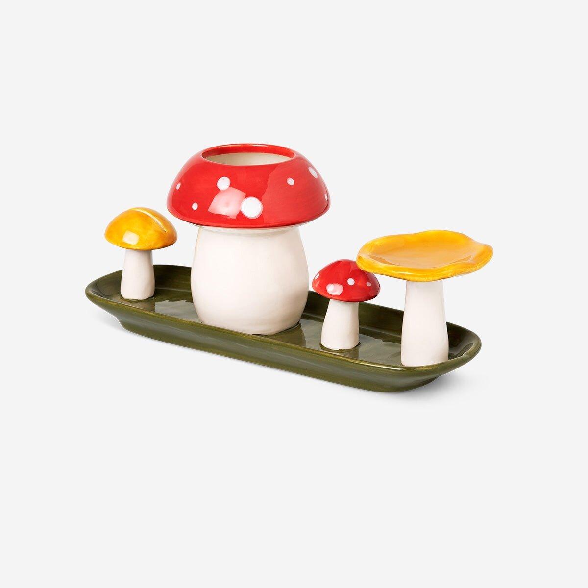Multicolour Pen Pot And Memo Holder