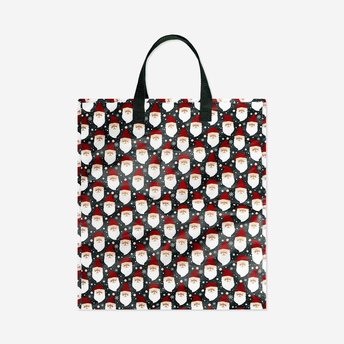BAG PP WITH ZIPPER SANTA AOP