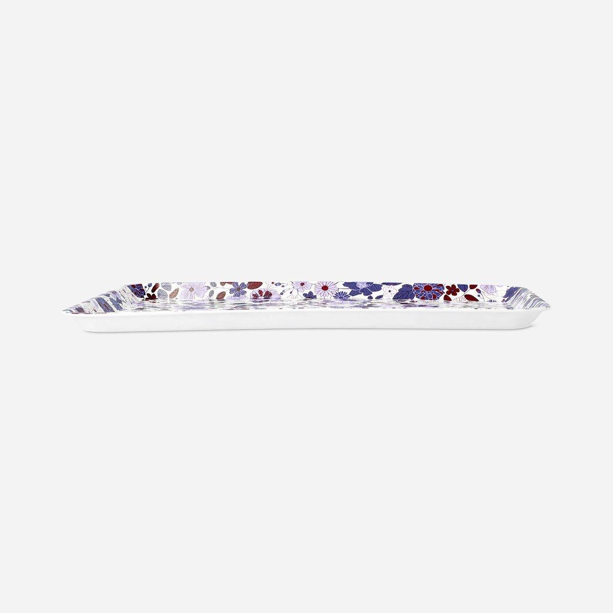 Multicolour Tray With Fall Print 30.7X21.8 Cm