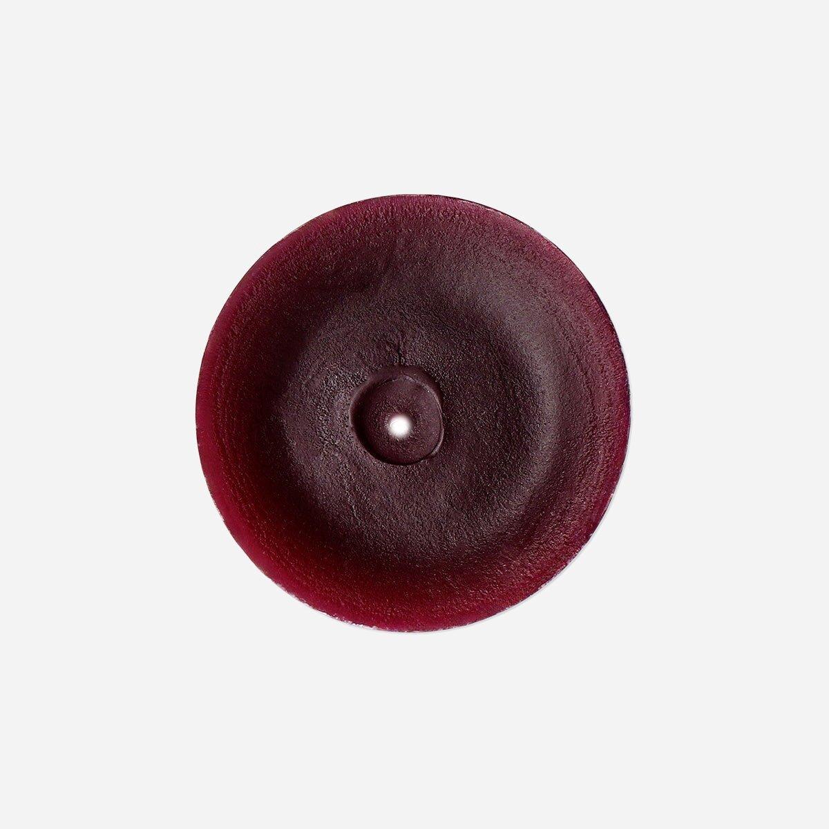 Red Burgundy Dinner Candle - 12 Cm