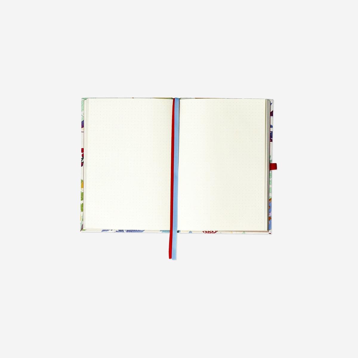 Multicolour A5 Bullet Planner With Mushroom Print