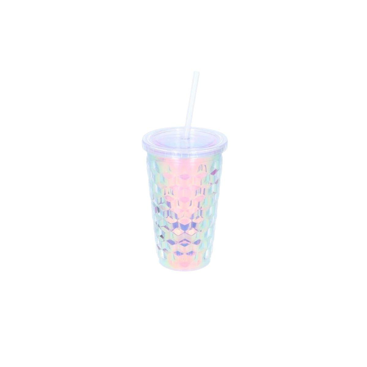 Multicolour Tumbler With Colourful Design