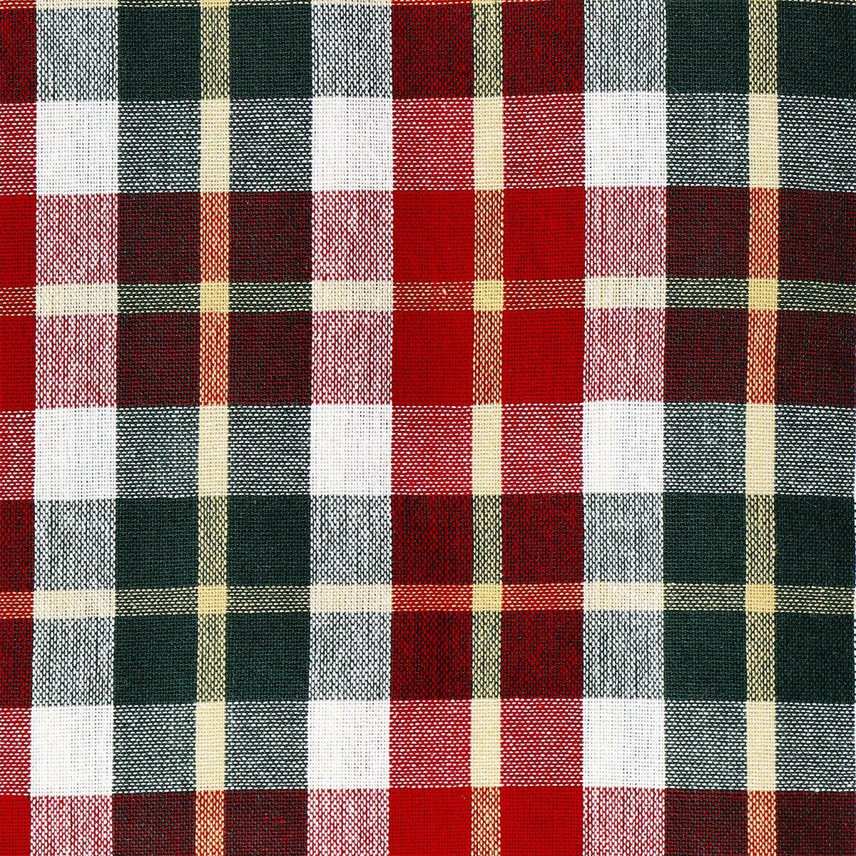 Multicolour Table Cloth With Tartan Print - 140X220 Cm