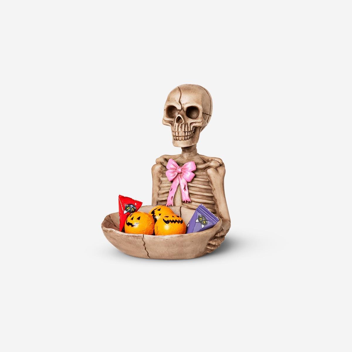 Pink Skeleton Bowl - 21 Cm