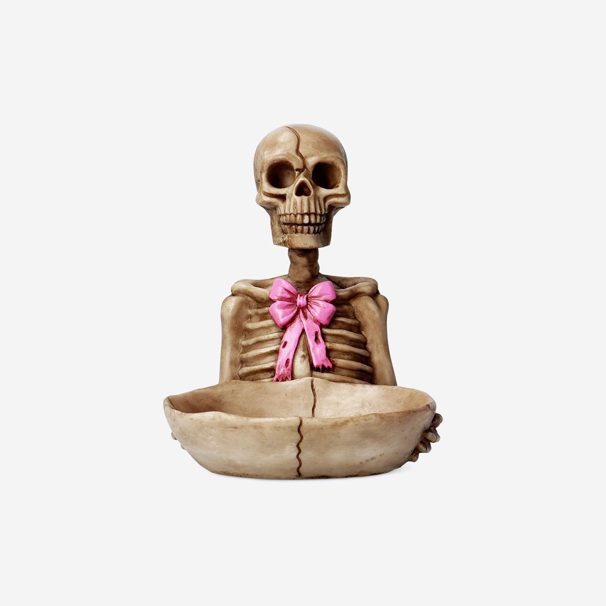 Pink Skeleton Bowl - 21 Cm