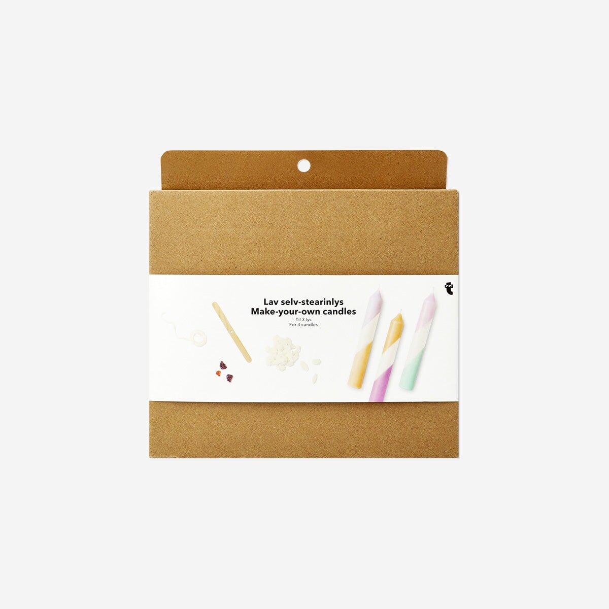 Multicolour Dip Dye Candle Kit
