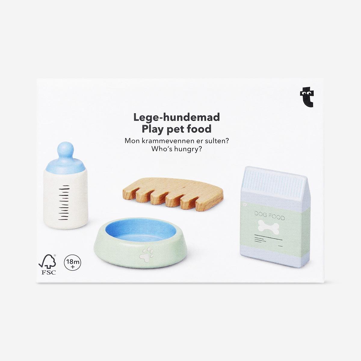 Multicolour Play Animal Food Set